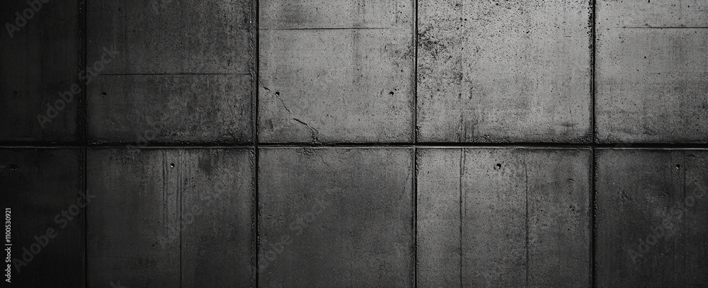 Fototapeta premium Concrete wall with a textured surface displaying subtle variations and imperfections in light and shadow during daylight hours