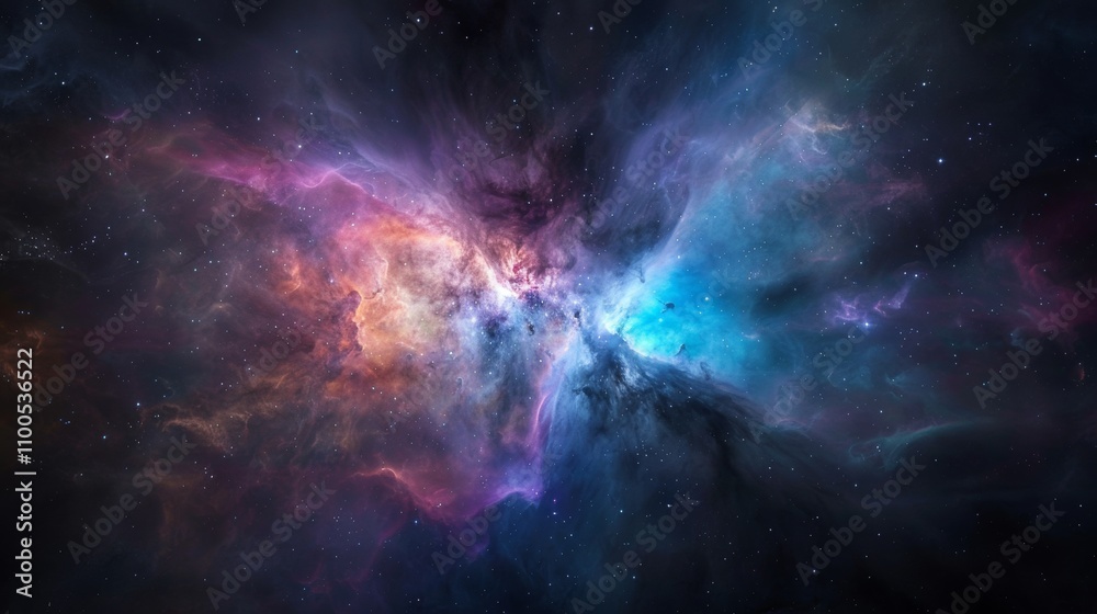 Obraz premium Space scene