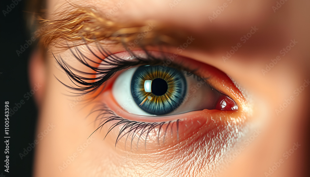 Fototapeta premium One little eye test goes a long way isolated with white highlights, png