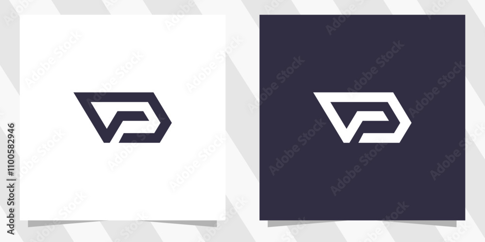 letter vd dv logo design letter vd dv logo design