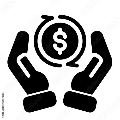 Return on investment, finance consolidation, budget planning, savings account, income growth, long term investment, refinancing concept, vector flat icon
