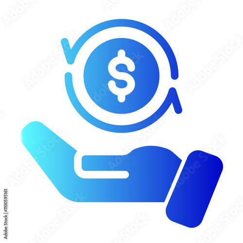 Return on investment, finance consolidation, budget planning, savings account, income growth, long term investment, refinancing concept, vector flat icon