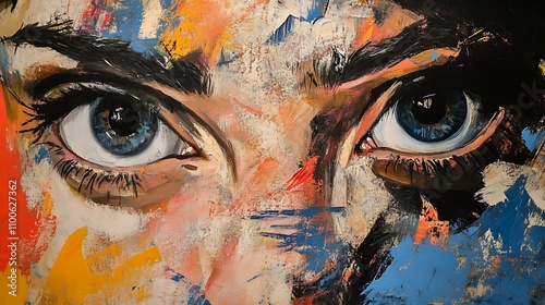 Eyes of Mystery: A Portrait of a Woman