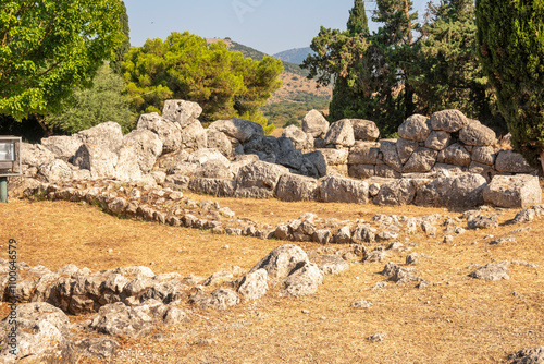Ruins of Necromanteion of Acheron, Epirus, Greece photo