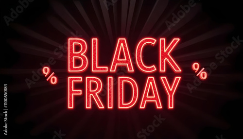 Black friday 3d text effect background sale promo