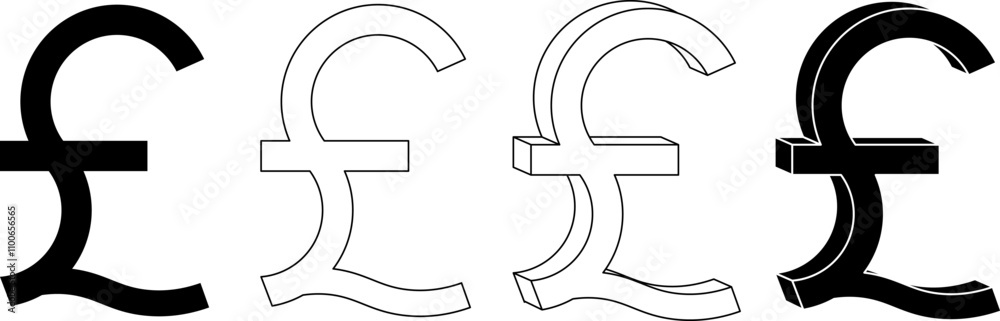 Φωτογραφία Pound sterling sign