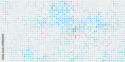 Light BLUE vector layout with circle shapes. Blurred decorative design in abstract style with bubbles. Template for your brand book.