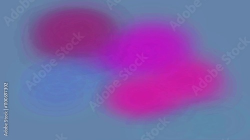 Animated background, with moving blurred color circle, like an optical illusion