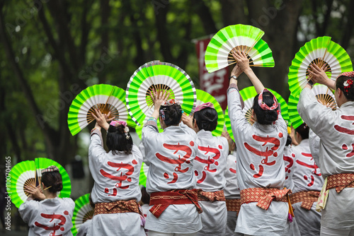 日本仙台青葉まつり　すずめ踊り大流し photo