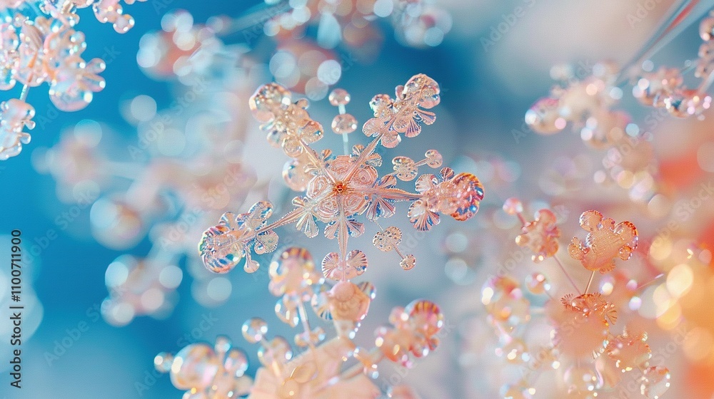 Crystal-Clear Snowflakes: The Magic of Winter's Frozen Beauty Crystal-Clear Snowflakes: The Magic of Winter's Frozen Beauty