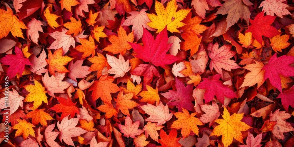 Autumn background featuring fallen leaves in vibrant red, orange, and yellow hues, fallen leaves, orange Autumn background featuring fallen leaves in vibrant red, orange, and yellow hues, fallen leaves, orange