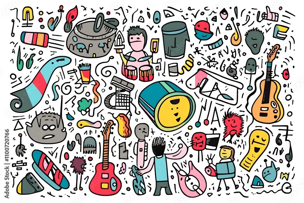 Obraz premium pattern with animals