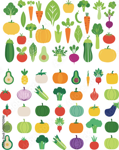 vegetables and fruits