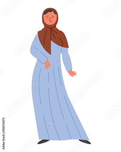 bedouin female standing