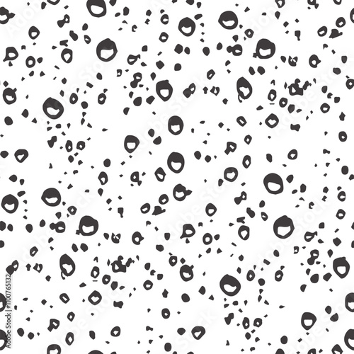 abstract bubble seamless pattern
