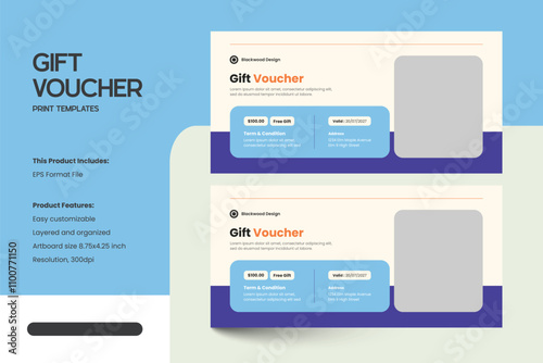 Fashion Gift Voucher Templates
