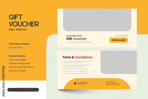 Fashion Gift Voucher Templates