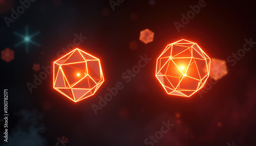 glowing christmas lights