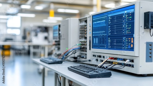 Wallpaper Mural Advanced digital interfaces for fuel processing control room monitoring and management systems Torontodigital.ca