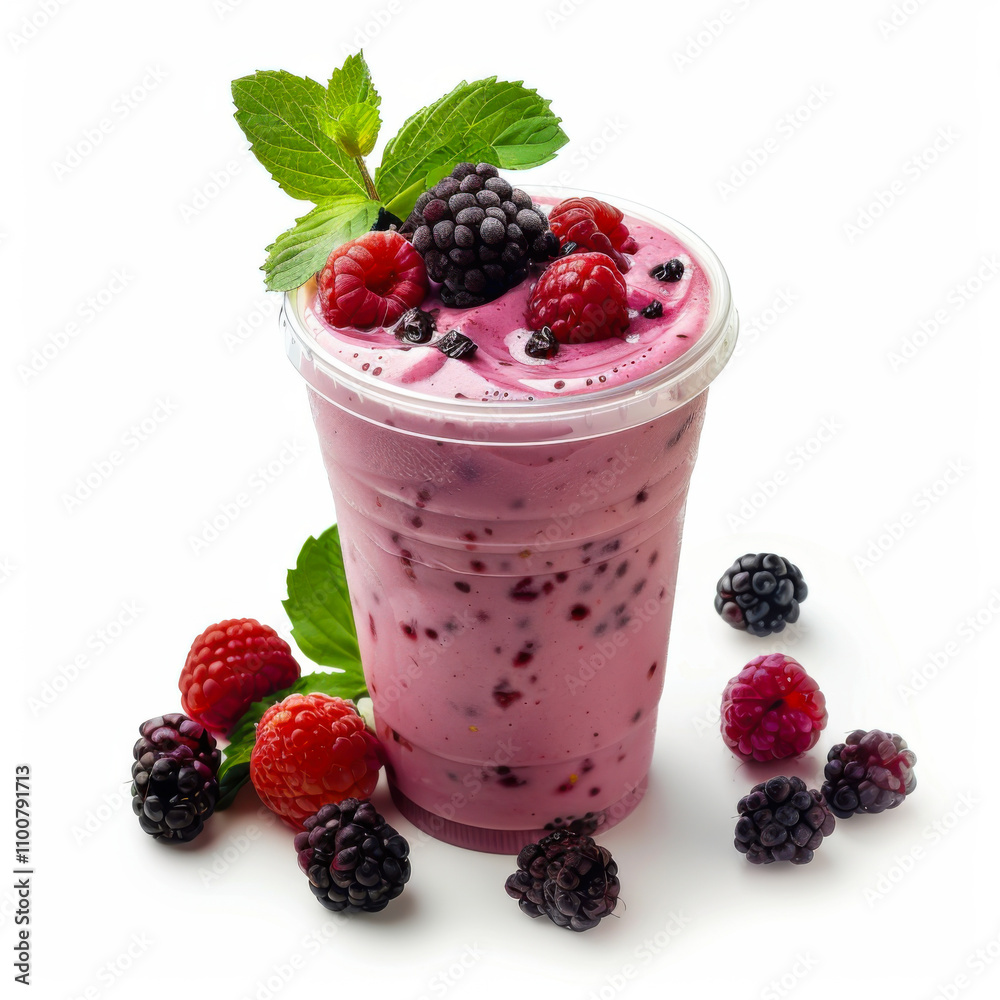 Delicious purple smoothie topped with whipped cream and fresh berries, perfect for summer refreshment and healthy indulgence. Delicious purple smoothie topped with whipped cream and fresh berries, perfect for summer refreshment and healthy indulgence.