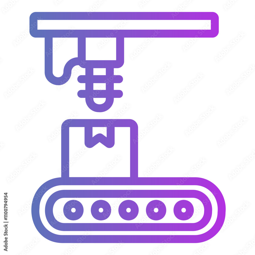 Obraz premium book Gradient icon