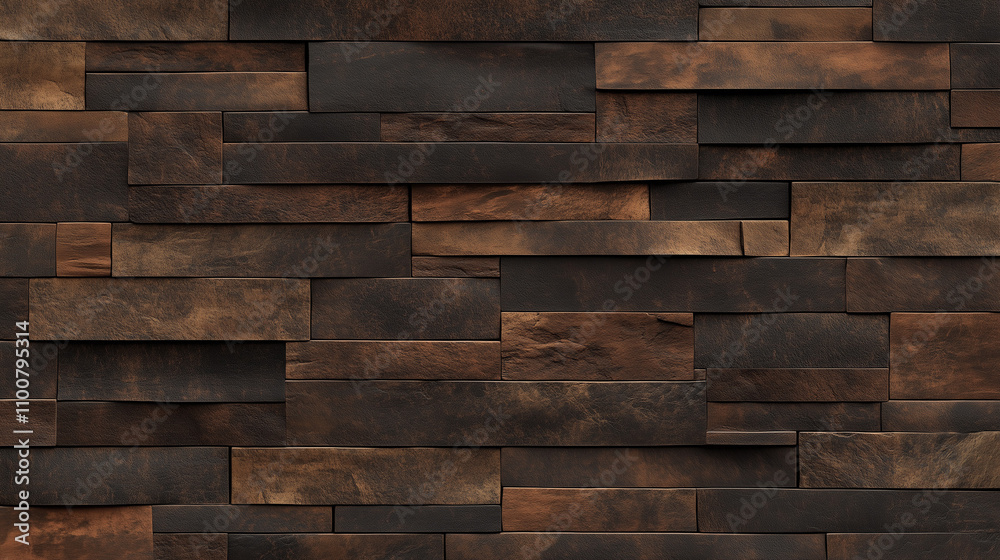 Fototapeta premium Brown tile