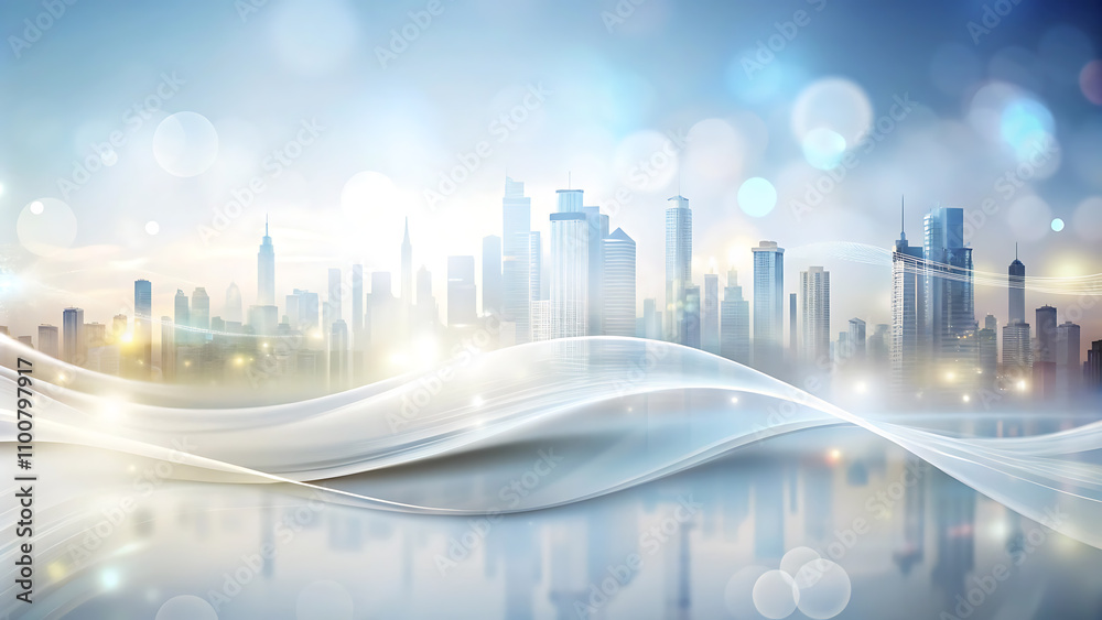 Obraz premium Modern city Elements Abstract Background
