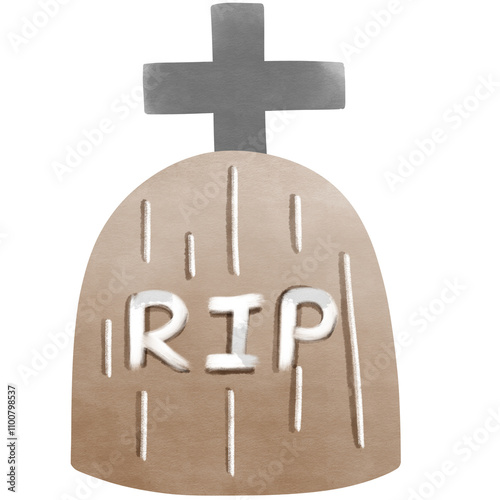 Halloween rip grave