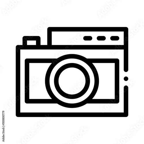 Camera line icon