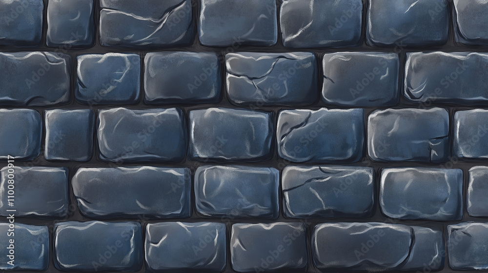 Obraz premium Blue Brick