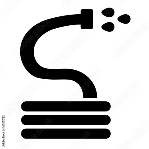 hose Solid icon