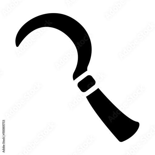 sickle Solid icon