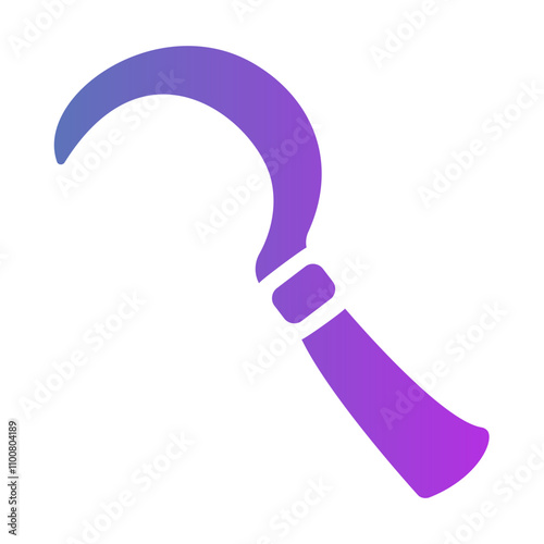 sickle Gradient icon