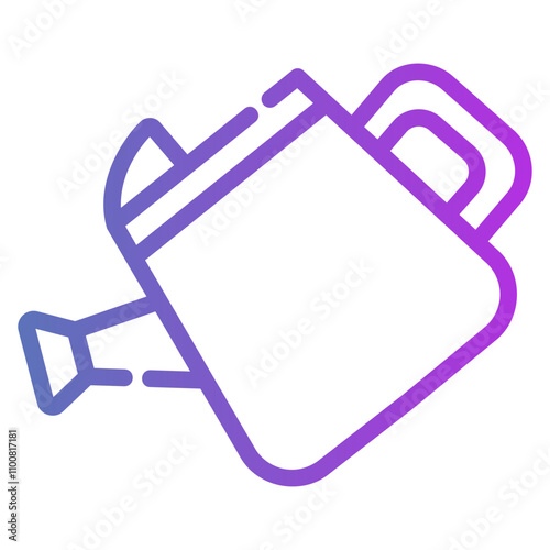 watering can Gradient icon