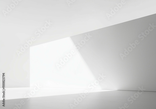 Wallpaper Mural empty white room Torontodigital.ca