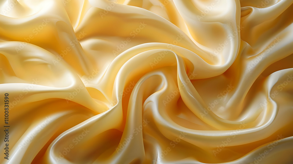 Obraz premium Abstract Background with Light Yellow Fabric