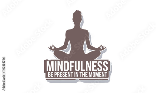 Wellness and Fitness vector Icon logos, Focusing on Strength, Balance, and Mindfulness