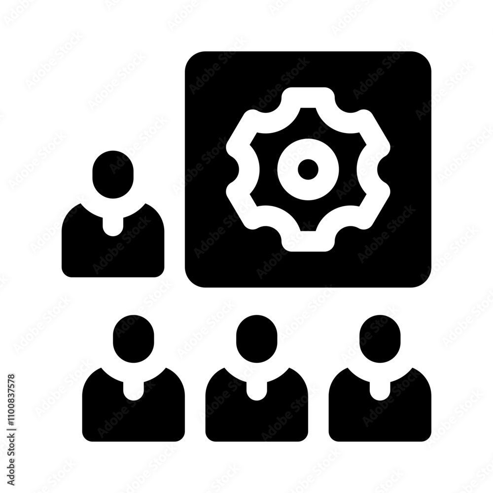 Workshop glyph icon Workshop glyph icon