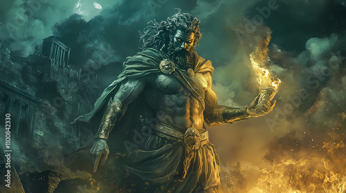 Hades greek mythology picture hades ruler of the underworld. Mythology. Illustration