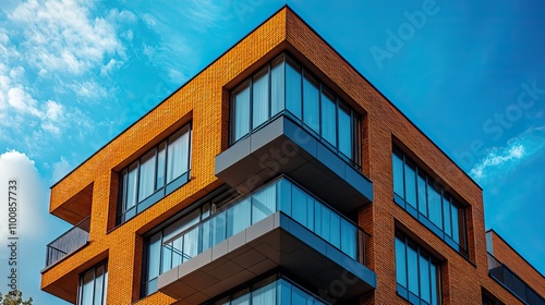 A modern industrial building represents the intersection of progress and environmental responsibility.