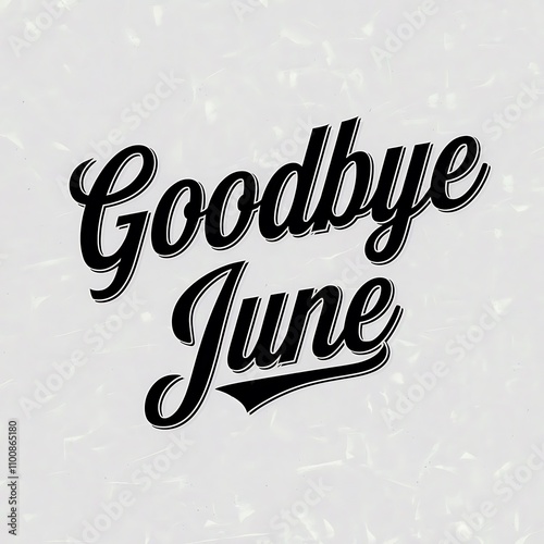 Goodbye June farewell summer month ending transition photo