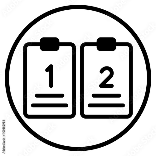 infography glyph icon