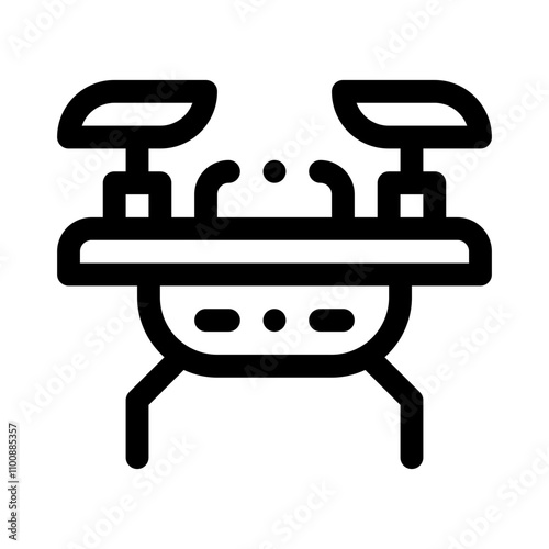 drone line icon