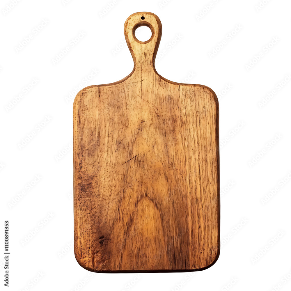 Fototapeta premium cutting board isolated on white background