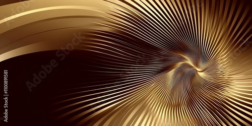 luxurious background illustration incorporating sleek gold lines