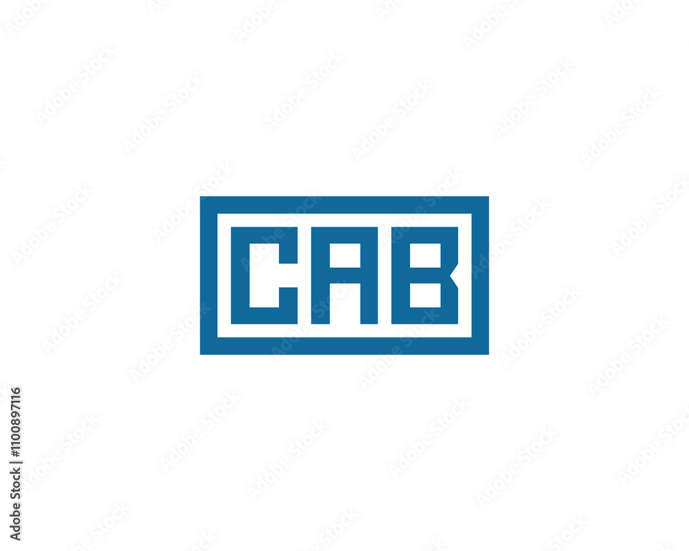 CAB logo design vector template. CAB CAB logo design vector template. CAB
