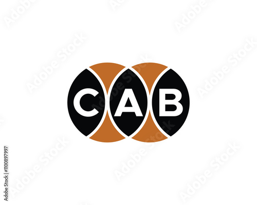 Free Download CAB logo design vector template. CAB - GFXLoad