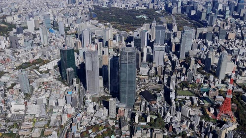 都市風景・都心の高層ビル群・摩天楼
Aerial View・2024撮影