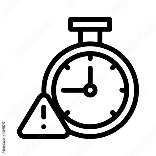 deadline line icon