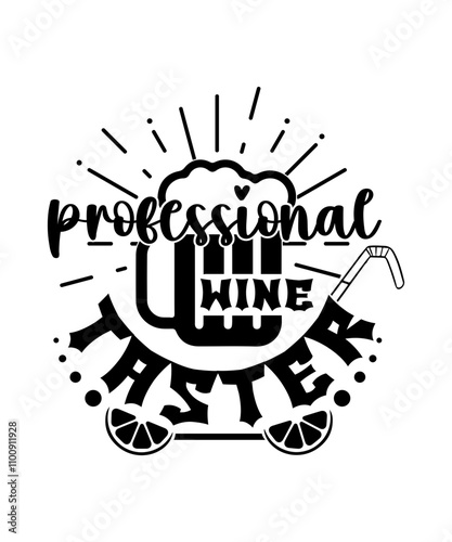 Professional Wine Taster svg